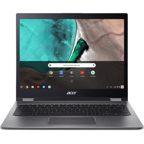 Acer Chromebook Spin 13 CP713-1WN-37V8 13.5" QHD Convertible Notebook, Intel i3-8130U, 2.20GHz, 4GB RAM, 128GB Flash, Chrome OS- NX.EFJAA.004