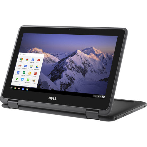 Dell 3100 11.6" HD Convertible Chromebook, Intel Celeron N4000, 1.10GHz, 4GB RAM, 32GB eMMC, Chrome OS - NRCK2 (Refurbished)