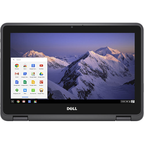 Dell 3100 11.6" HD Convertible Chromebook, Intel Celeron N4000, 1.10GHz, 4GB RAM, 32GB eMMC, Chrome OS - NRCK2 (Refurbished)