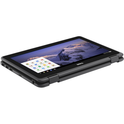Dell 3100 11.6" HD Convertible Chromebook, Intel Celeron N4000, 1.10GHz, 4GB RAM, 32GB eMMC, Chrome OS - NRCK2 (Refurbished)