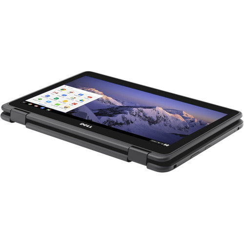Dell 3100 11.6" HD Convertible Chromebook, Intel Celeron N4000, 1.10GHz, 4GB RAM, 32GB eMMC, Chrome OS - NRCK2 (Refurbished)