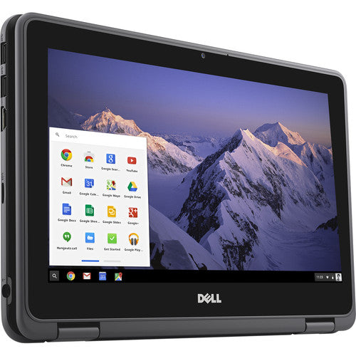Dell 3000 3100 11" HD (Touchscreen) Convertible Chromebook, Intel Celeron N4000, 1.10GHz, 4GB RAM, 64GB Flash Memory, Chrome OS (64-Bit) - NP1VY
