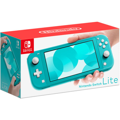 Nintendo Switch Lite 32GB Gaming Console, Turquoise Built-in Controllers, D-pad, 5.5" (1280x720) Touchscreen, WiFi - HDHSBAZAA