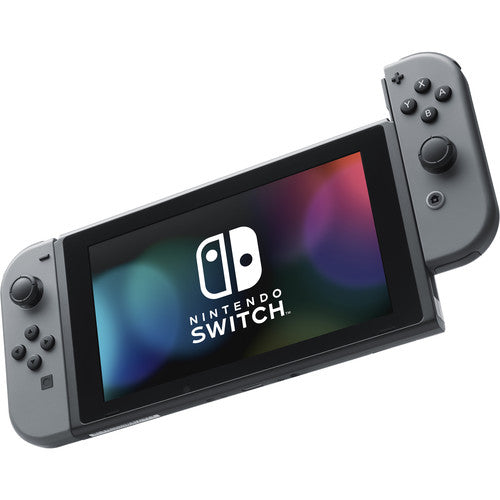 Nintendo Switch 32GB Console with Gray Joy-Con Controllers, 6.2" (1280x720) Touchscreen, WiFi - HADSKAAAA