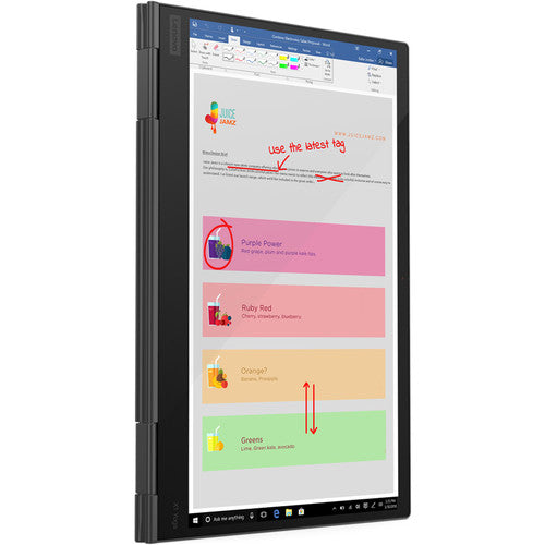Lenovo ThinkPad X1 Yoga G4 14" WQHD Convertible Notebook, Intel i5-8365U, 1.60GHz, 16GB RAM, 512GB SSD, Win10P - 20QF000QUS