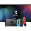 Nintendo Switch 32GB Console with Neon Blue & Neon Red Joy-Con Controllers, 6.2" (1280x720) Touchscreen, WiFi - HADSKABAA