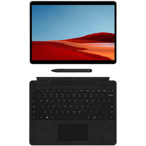 Microsoft Surface Pro X Bundle 13" PixelSense Tablet, Microsoft SQ1, 8GB RAM, 256GB SSD, Win10H - QWZ-00001 (Refurbished)