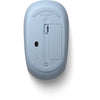 Microsoft Bluetooth Mouse, Wireless, 2.4GHz, 4 Buttons, Vertical Scrolling, Pastel Blue - RJN-00013