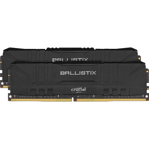Crucial Ballistix 16GB (2x8GB) DDR4-3200 Desktop Gaming Memory, 288-pin RAM (Black) - BL2K8G32C16U4B