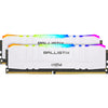 Crucial Ballistix RGB 16GB (2x8GB) DDR4-3200 Desktop Gaming Memory, 288-pin RAM (White) - BL2K8G32C16U4WL