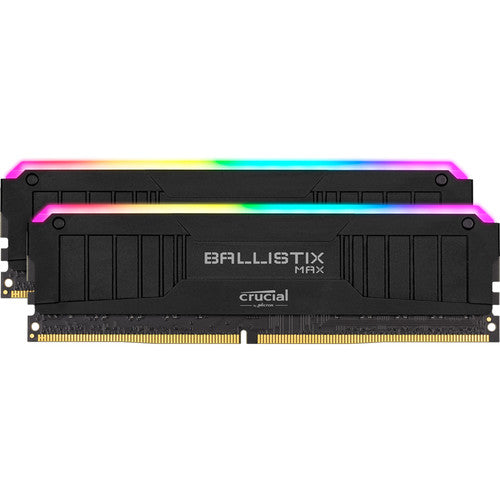 Crucial Ballistix MAX RGB 32GB (2x16GB) DDR4-4000 Desktop Gaming Memory, 288-pin RAM Module (Black) - BLM2K16G40C18U4BL