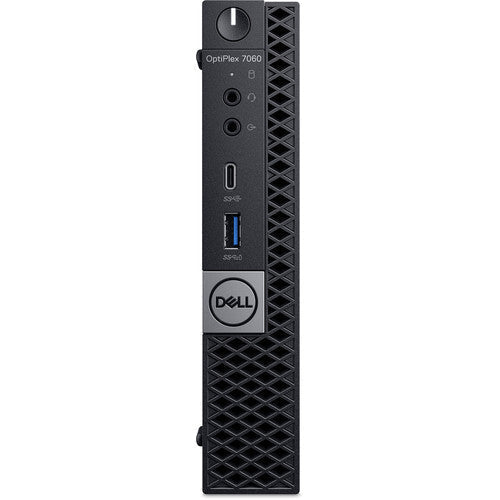 Dell OptiPlex 7060 MFF Desktop, Intel Core i5-8500T, 2.10GHz, 8GB RAM, 256GB SSD, Win10P - 51791280409 (Refurbished)