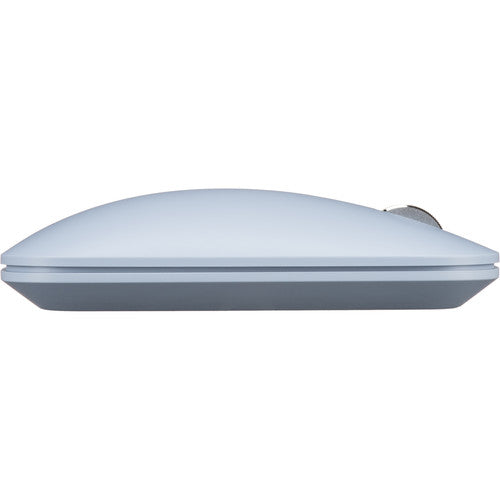 Microsoft Modern Mobile Mouse, Bluetooth, 2.4GHz, 4 Buttons, BlueTrack, Pastel Blue - KTF-00028