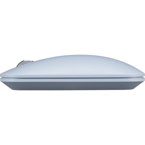 Microsoft Modern Mobile Mouse, Bluetooth, 2.4GHz, 4 Buttons, BlueTrack, Pastel Blue - KTF-00028