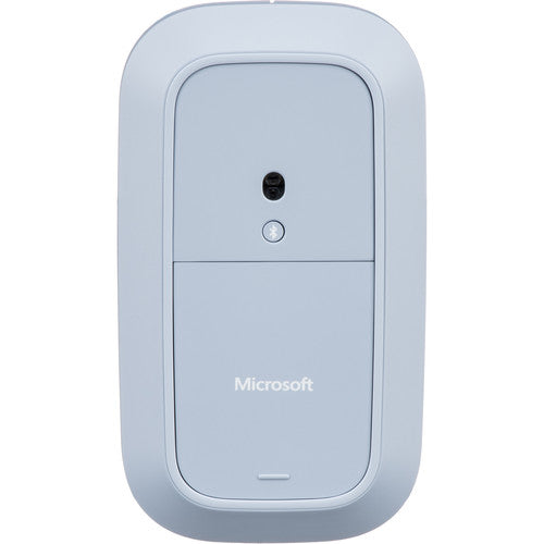 Microsoft Modern Mobile Mouse, Bluetooth, 2.4GHz, 4 Buttons, BlueTrack, Pastel Blue - KTF-00028