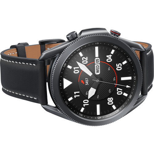 Samsung Galaxy Watch3 GPS Smartwatch, Bluetooth, Wi-Fi, LTE, Mystic Black - SM-R845UZKAXAR