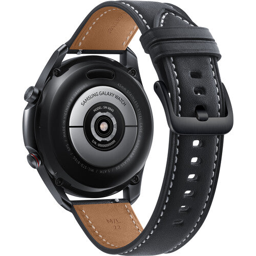 Samsung Galaxy Watch3 GPS Smartwatch, Bluetooth, Wi-Fi, LTE, Mystic Black - SM-R845UZKAXAR