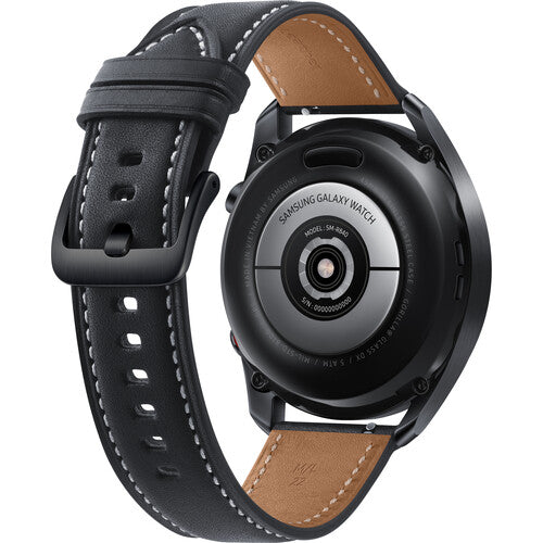 Samsung Galaxy Watch3 GPS Smartwatch, Bluetooth, Wi-Fi, LTE, Mystic Black - SM-R845UZKAXAR