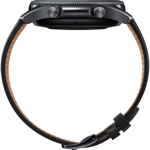 Samsung Galaxy Watch3 GPS Smartwatch, Bluetooth, Wi-Fi, LTE, Mystic Black - SM-R845UZKAXAR