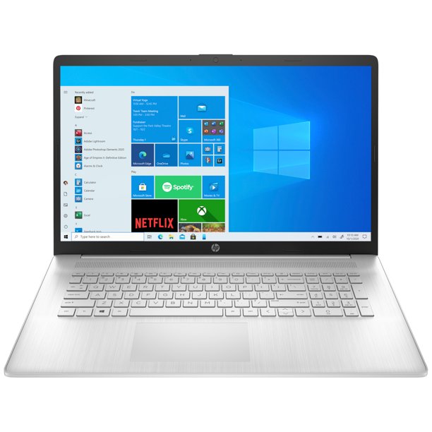 HP 17t-cn000 17.3" HD+ Notebook, Intel i5-1135G7, 2.40GHz, 8GB RAM, 256GB SSD, Win11H - 6B4G6U8#ABA (Certified Refurbished)