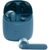 JBL TUNE 225TWS True Wireless In-Ear Headphones, Bluetooth, Blue - JBLT225TWSBLUAM-ER (Refurbished)