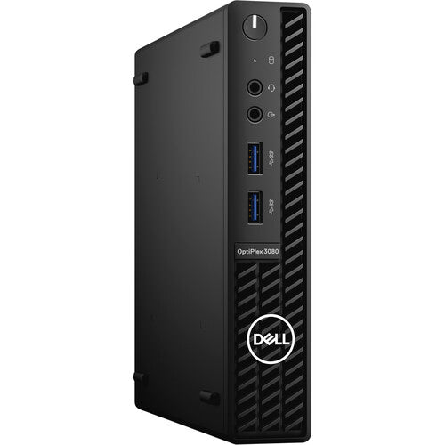 Dell OptiPlex 3080 Micro Desktop, Intel i3-10105T, 3.0GHz, 4GB RAM, 128GB SSD, Win10P - 1W0TY