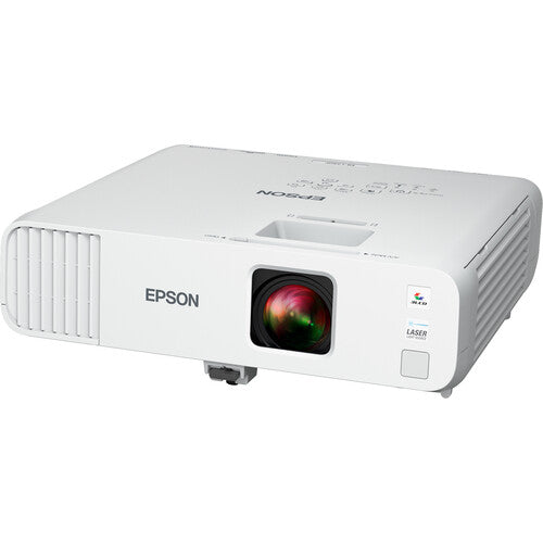 Epson PowerLite L250F Projector, 3LCD HD, 4500 Lumens, 2,500,000:1-Contrast - V11HA17020