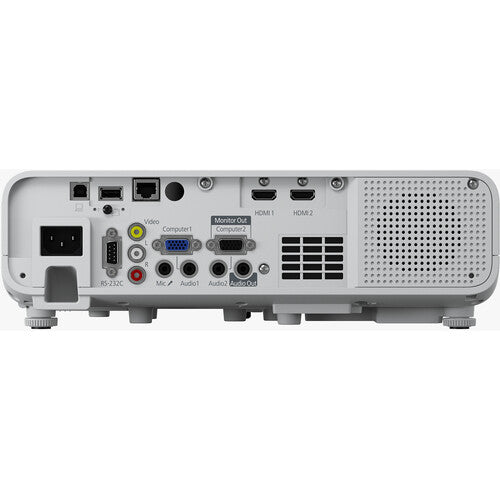 Epson PowerLite L250F Projector, 3LCD HD, 4500 Lumens, 2,500,000:1-Contrast - V11HA17020