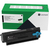 Lexmark Return Program Toner Cartridge for Monochrome Laser Printers, 3000 Pages - 55B1000