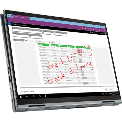 Lenovo ThinkPad X1 Yoga Gen 6 14" WUXGA Convertible Notebook, Intel i7-1185G7, 3.0GHz, 16GB RAM, 512GB SSD, Win10P - 20XY00BKUS