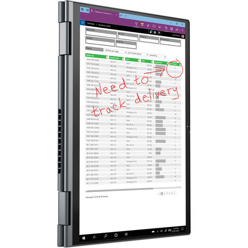 Lenovo ThinkPad X1 Yoga Gen 6 14" WUXGA Convertible Notebook, Intel i7-1185G7, 3.0GHz, 16GB RAM, 512GB SSD, Win10P - 20XY00BKUS