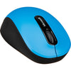 Microsoft Bluetooth Mobile Mouse 3600, 2.4GHz, BlueTrack, 4-way Scrolling, Blue - PN7-00021