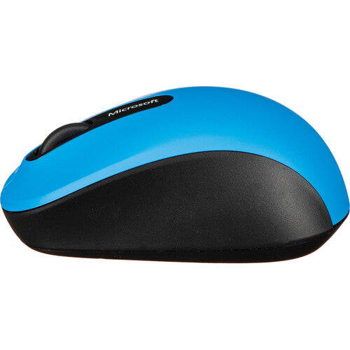 Microsoft Bluetooth Mobile Mouse 3600, 2.4GHz, BlueTrack, 4-way Scrolling, Blue - PN7-00021