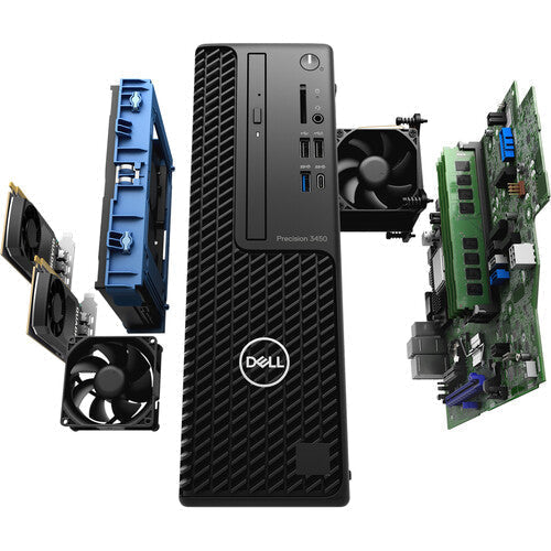 Dell Precision 3450 SFF Workstation, Intel i7-11700, 2.50GHz, 16GB RAM, 512GB SSD, W10P - 1H2JJ (Refurbished)