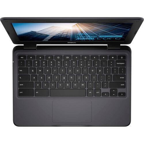 Dell 11 3100 11.6" HD Rugged Chromebook, Intel Celeron N4120, 1.10GHz, 4GB RAM, 32GB eMMC, Chrome OS - CRJ7F (Refurbished)