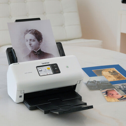 Brother ADS-3300W Cordless Sheetfed Desktop Scanner, Duplex Scanning, WiFi, Ethernet, USB - ADS3300W