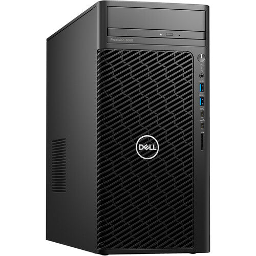 Dell Precision 3660 Tower Workstation, Intel i7-12700, 2.10GHz, 16GB RAM, 512GB SSD, W10P - 4CTR8