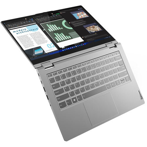 Lenovo ThinkBook 14s Yoga G2 IAP 14" FHD Convertible Notebook, Intel i5-1235U, 1.30GHz, 8GB RAM, 256GB SSD, Win11DG - 21DM003LUS