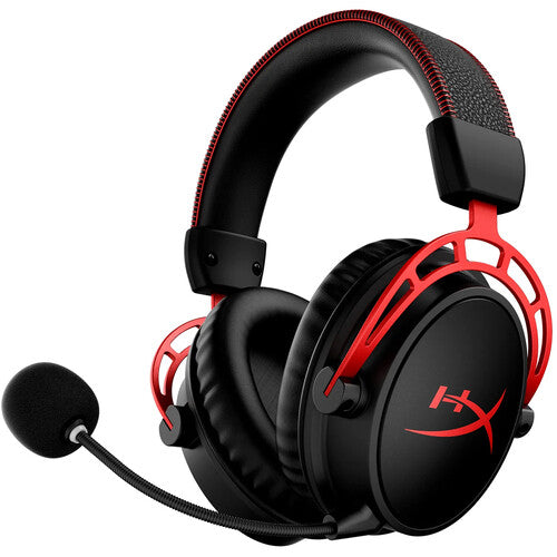 HyperX Cloud Alpha Wireless Over-Ear Gaming Headset, USB 2.0, Black&Red - 4P5D4AA