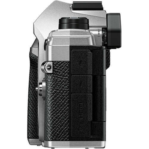 Olympus OM SYSTEM OM-5 Mirrorless Digital Camera Body, Silver - V210020SU000