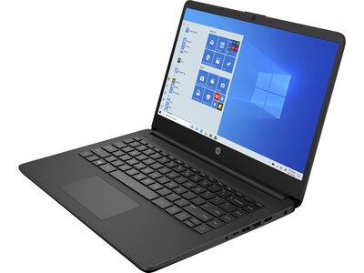 HP 14-dq0020nr 14" HD Notebook, Intel Celeron N4020, 1.10GHz, 4GB RAM, 64GB eMMC, Win10HS - 47X75UA#ABA