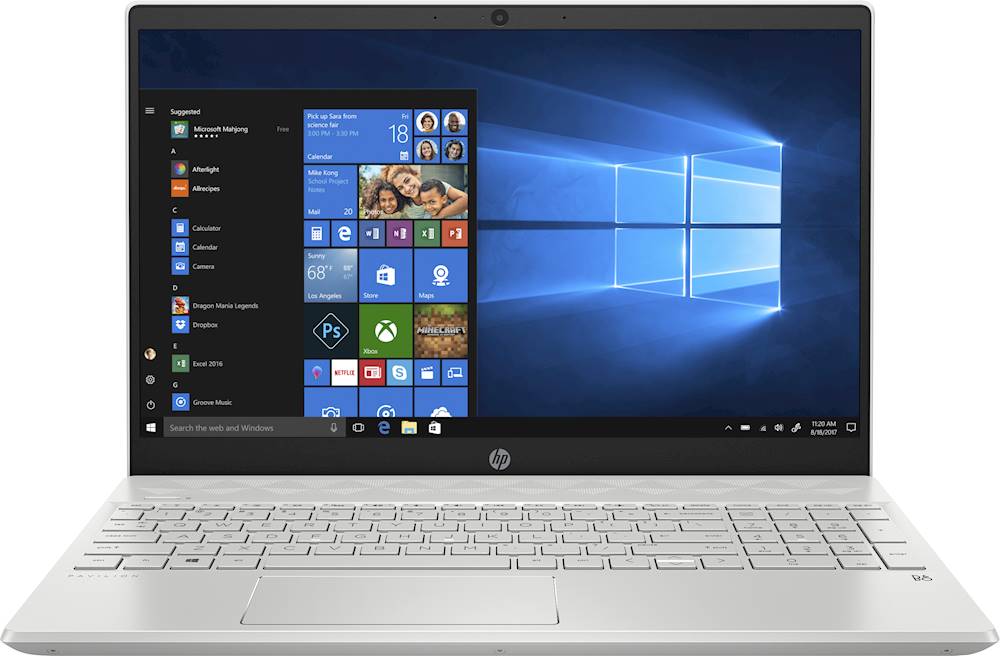 HP Pavilion 15t-cs300 15.6" HD Notebook, Intel i7-1065G7, 1.30GHz, 16GB RAM, 32GB Optane, 512GB SSD, W10H - 1X9F4UW#ABA (Certified Refurbished)