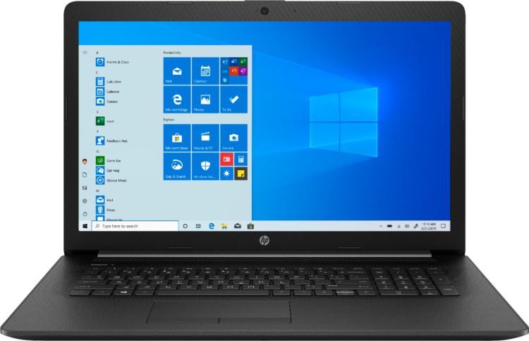 HP 17z-ca200 17.3" HD+ Notebook, AMD Athlon Silver 3050U, 2.30GHz, 8GB RAM, 2TB HDD, W10H-2G0E8UW#ABA (Refurbished)