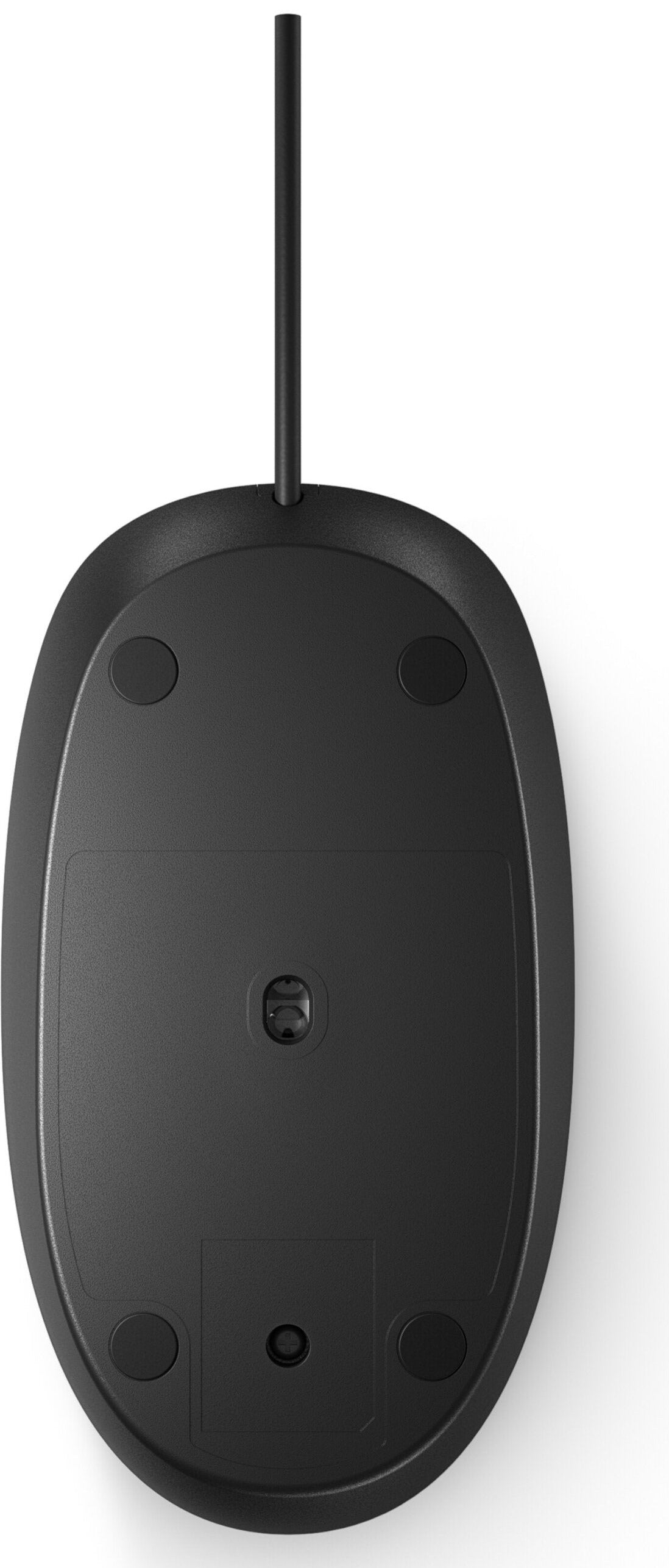 HP 128 Laser Wired Mouse, 1200 dpi, USB-A, Scroll Wheel, Black - 265D9UT