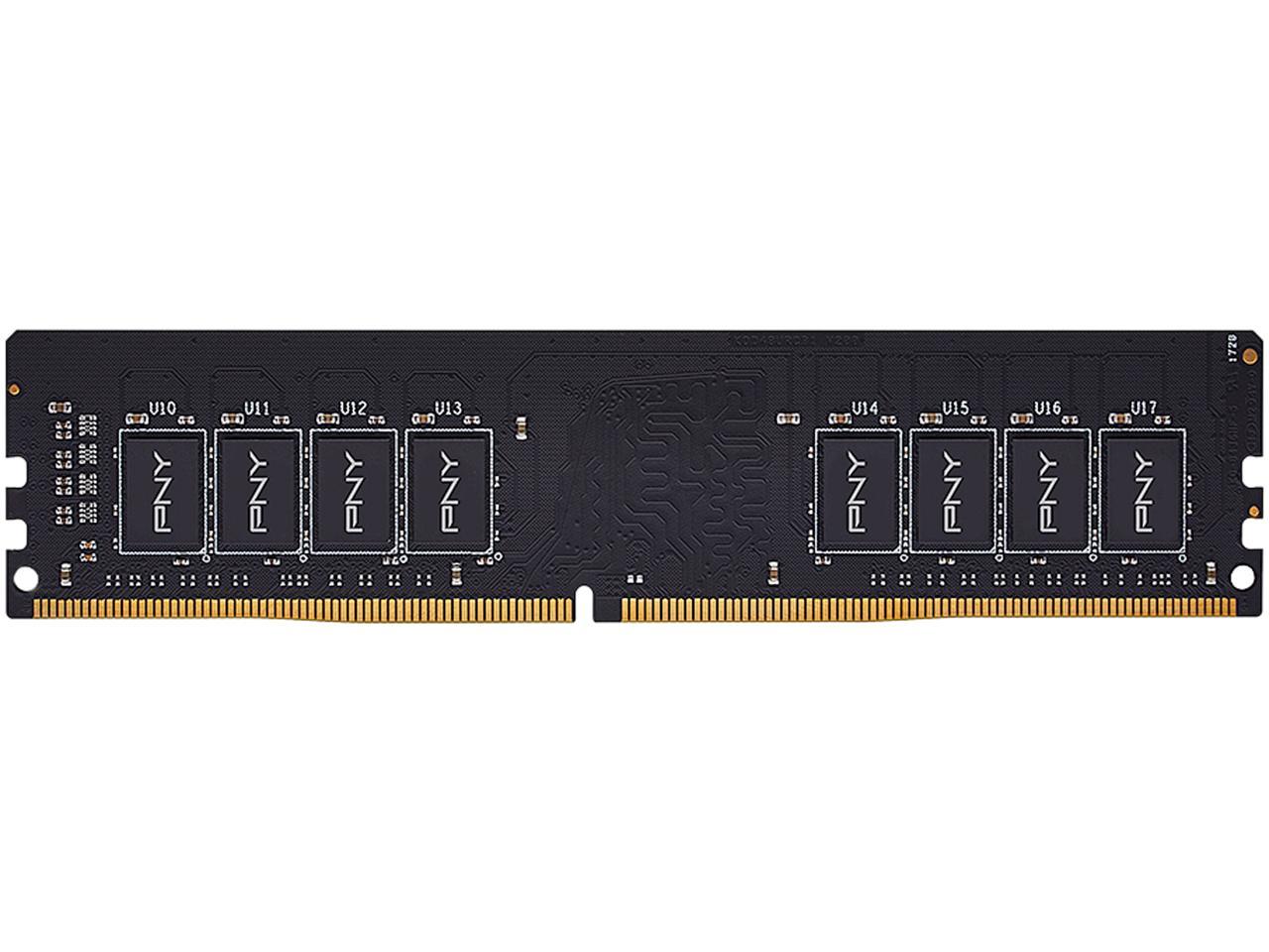 PNY Performance 8GB DDR4-3200 Non-ECC DIMM RAM, 288-pin Memory Module - MD8GSD43200-TB