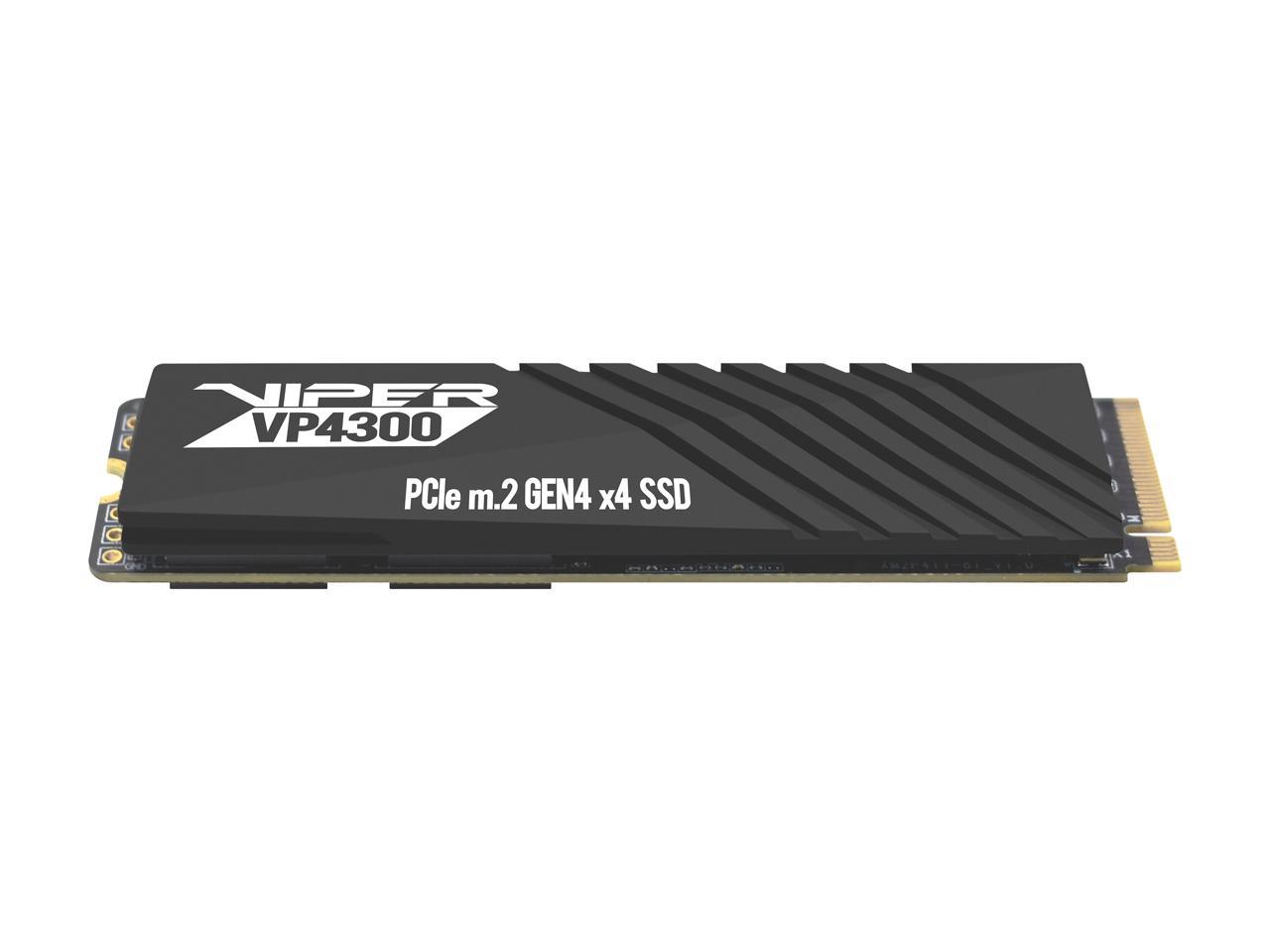 Patriot Memory Viper VP4300 2TB Internal Solid State Drive, M.2 PCIe Gen4 x 4 Gaming SSD - VP4300-2TBM28H