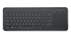 Microsoft All-in-One Media Keyboard, RF Wireless, 2.4GHz, Black - N9Z-00001