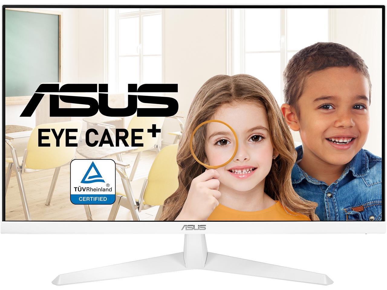 ASUS VY279HE-W 27" FHD LED Eye Care Monitor, 16:9, 1ms, 100M:1-Contrast- VY279HE-W