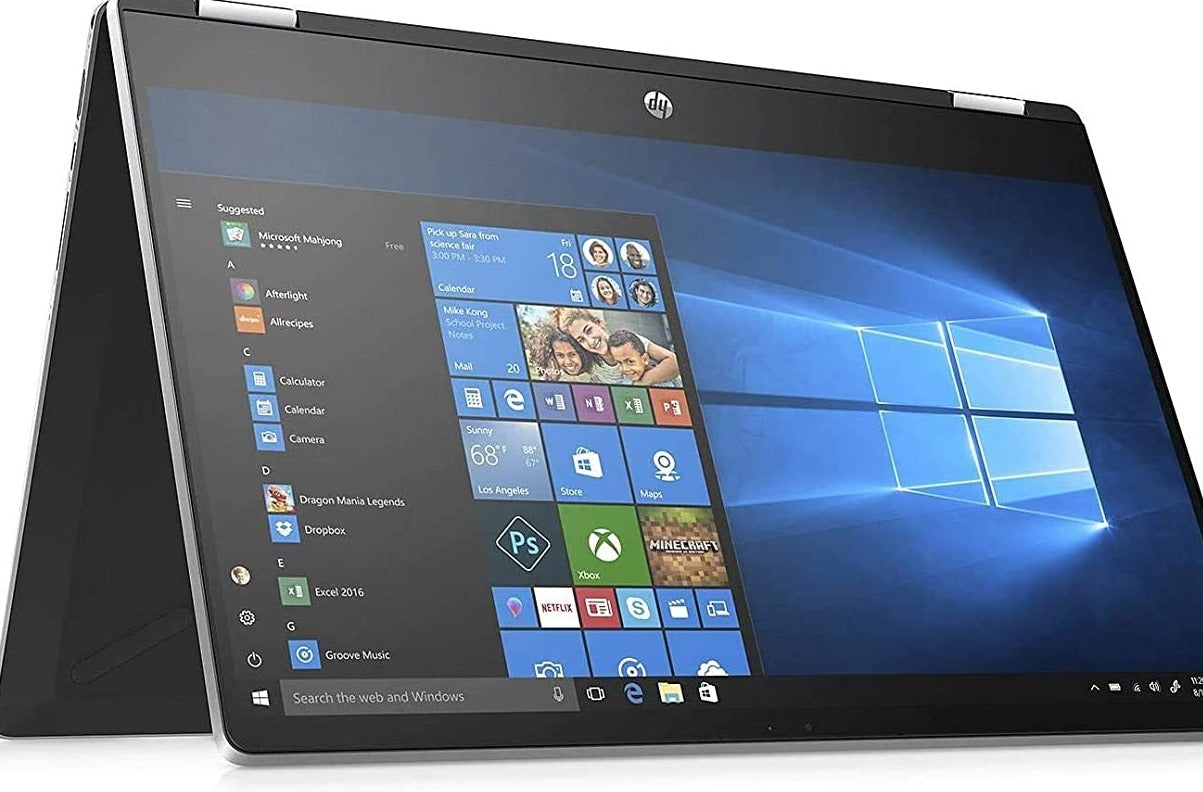 HP Pavilion x360 15-dq100 15.6" FHD Convertible Notebook, Intel i7-10510U, 1.80GHz, 16GB RAM, 512GB SSD, Win10H - 16W25UW#ABA (Certified Refurbished)