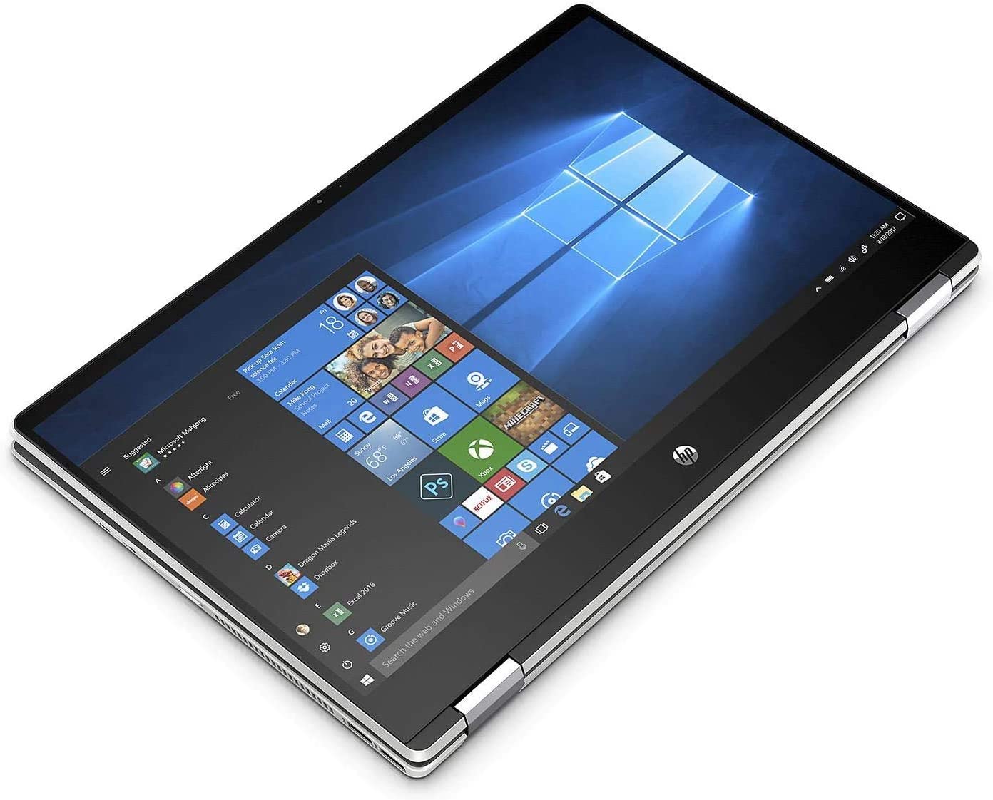 HP Pavilion x360 15-dq100 15.6" FHD Convertible Notebook, Intel i5-10210U, 1.60GHz, 8GB RAM, 16GB Optane, 256GB SSD, Win10H - 2R1J9UW#ABA (Certified Refurbished)